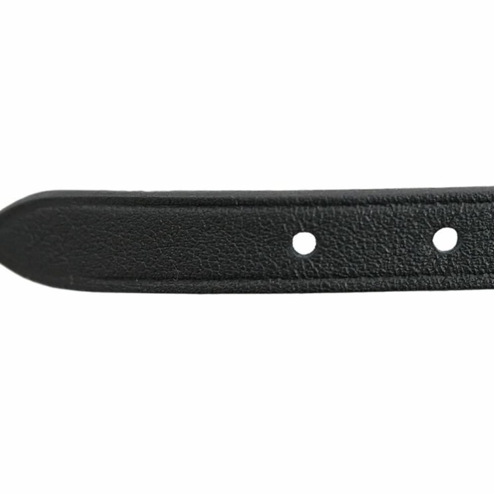HERMES Leather Bracelet Biapi Double Tour Black So H010700CHAA Size T5 Men's - Picture 8 of 9
